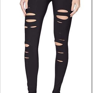 Alo Yoga
High-Waist Ripped Warrior Leggings